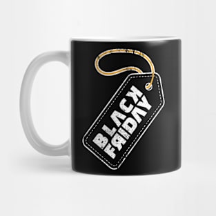 Price Label for Black Friday Mug